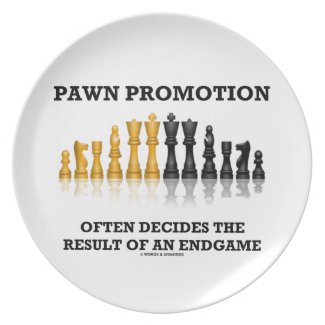 Pawn Promotion Often Decides The Result Of Endgame Plates