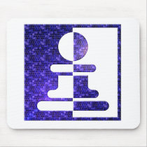 Pawn Reflections Mouse Pad
