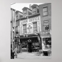 Pawn Shop, 1920s Poster