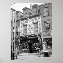 Pawn Shop, 1920s Poster