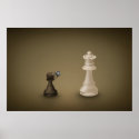 Pawn takes Queen posters