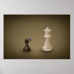 Pawn takes Queen posters