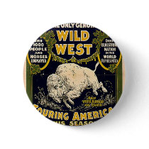 Pawnee Bill Shows Wild West buttons by CircusArt Pawnee Bill Shows Wild West buttons