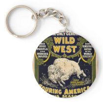 Pawnee Bill Shows Wild West Key Chain
