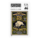 Pawnee Bill Shows Wild West postage by CircusArt Pawnee Bill Shows Wild West postage