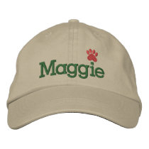 Pawprint Cap by SRF embroidered hats