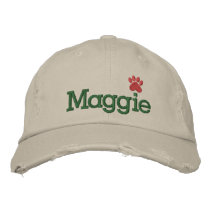 Pawprint Cap by SRF embroidered hats