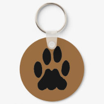 Pawprint keychain by iodesigns Pawprint keychain