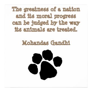 PawPrintGhandi print