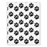 Paw Prints Temporary Tattoos | Zazzle