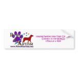 Paws 4 Autsim Bumper Sticker
