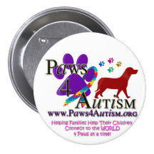 Paws 4 Autsim Button