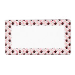 Paws and Bones Funny Design for Dog Lovers Custom Shipping Label