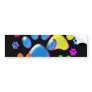 Paws Bumper Sticker