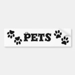 Paws Bumper Stickers