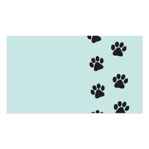 Paws - Business Business Card (back side)