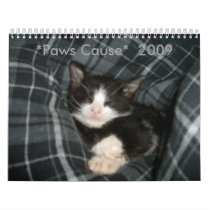 *Paws Cause* 2009 calendar by cam73my *Paws Cause* 2009 calendar