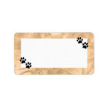 Paws Custom Address Labels