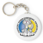 Paws for Down Syndrome Cat Keychains