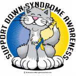 Paws for Down Syndrome Cat Photo Sculpture