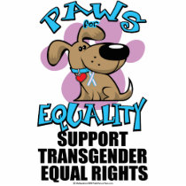 Paws for Equality Transgender Cut Outs