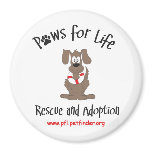 Paws for Life magnet