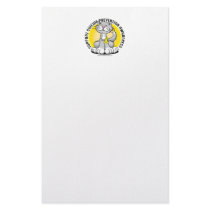 Paws for Suicide Prevention Cat stationery by fightcancertees Paws for Suicide Prevention Cat stationery