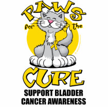 Paws for the Cure Bladder Cancer Cat photo sculptures by fightcancertees Paws for the Cure Bladder Cancer Cat photo sculptures