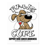 Paws for the Cure Bone Cancer Postcard