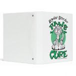 Paws for the Cure Cat Bipolar Disorder Vinyl Binders