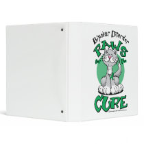 Paws for the Cure Cat Bipolar Disorder binders by fightcancertees Paws for the Cure Cat Bipolar Disorder binders