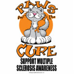Paws for the Cure Cat Multiple Sclerosis Cut Outs