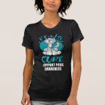 Paws for the Cure Cat PCOS Tee Shirts