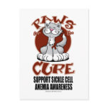 Paws for the Cure Cat SCA postcards