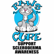 Paws for the Cure Cat Scleroderma photo sculptures