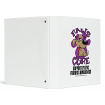 Paws for the Cure Cystic Fibrosis 3 Ring Binders