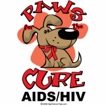 Paws for the Cure Dog AIDS photo sculptures