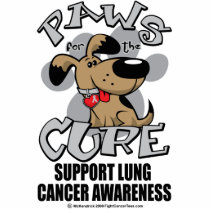 Paws for the Cure Dog Lung Cancer photo sculptures by fightcancertees Paws for the Cure Dog Lung Cancer photo sculptures