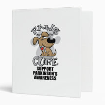 Paws for the Cure Dog Parkinson's Disease Binders