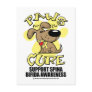 Paws for the Cure Spina Bifida Post Card