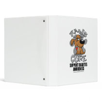 Paws for the Diabetes Dog binders