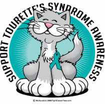 Paws for Tourette's Syndrome Cat photo sculptures