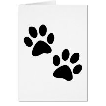 Paws Greeting Cards