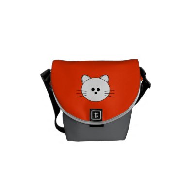 Paws Here Mini Messenger Bag "Kitty