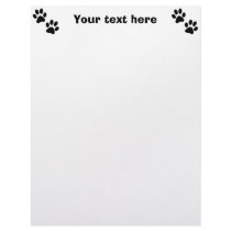 Paws Customized Letterhead