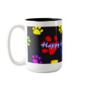 Paws Ringer Mug by Rb_barnes2 Paws Ringer Mug