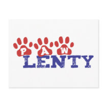 Paws: Tim Pawlenty for President 2012 postcards