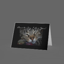 Paws to Say I Love You! Card