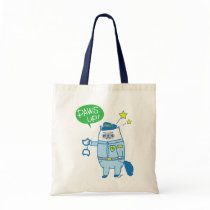 Paws up! Goma Is Pawsome Pawlice Tote Bag bags