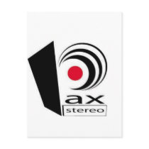 Pax Stereo Logo Items postcards